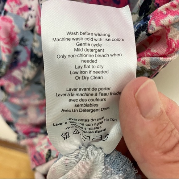 Motherhood Maternity Floral Fitted Dress Size Small NWT - Picture 4 of 8